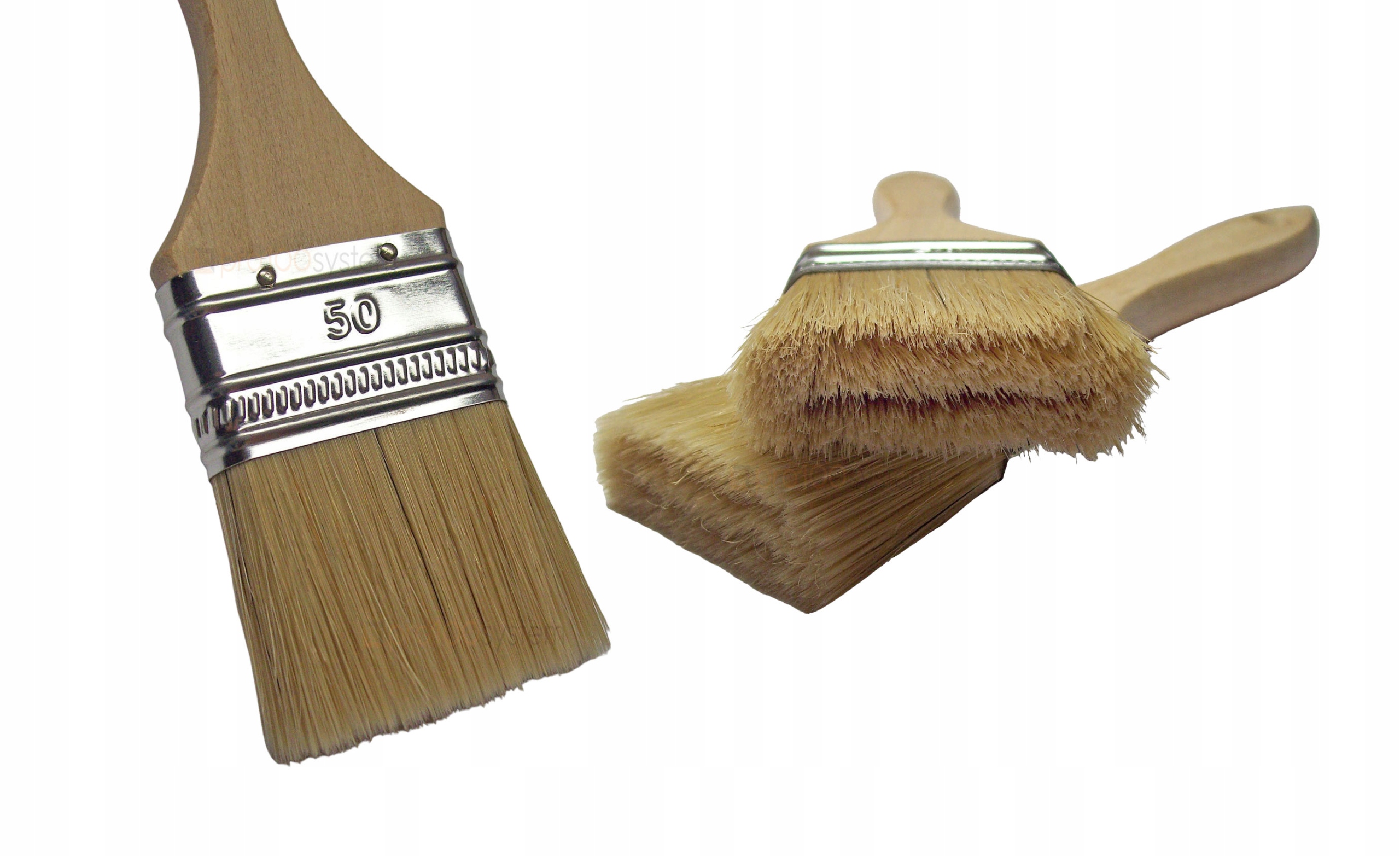 

Pędzel Malarski Angielski Płaski 50mm Gęste Włosie