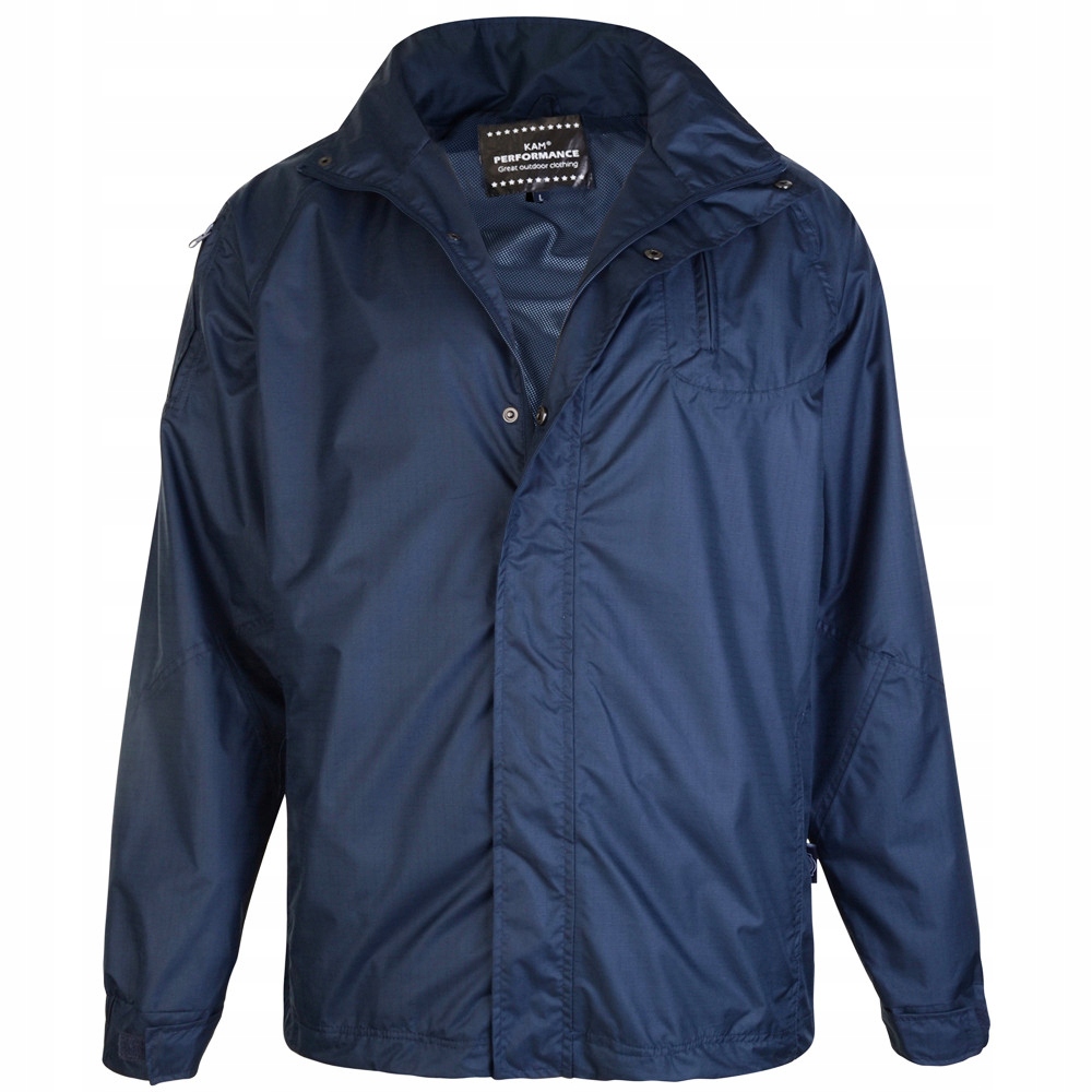 Kam bunda pánská Waterproof Rain Kvskv 01 nadměrná velikost větrovka 2XL