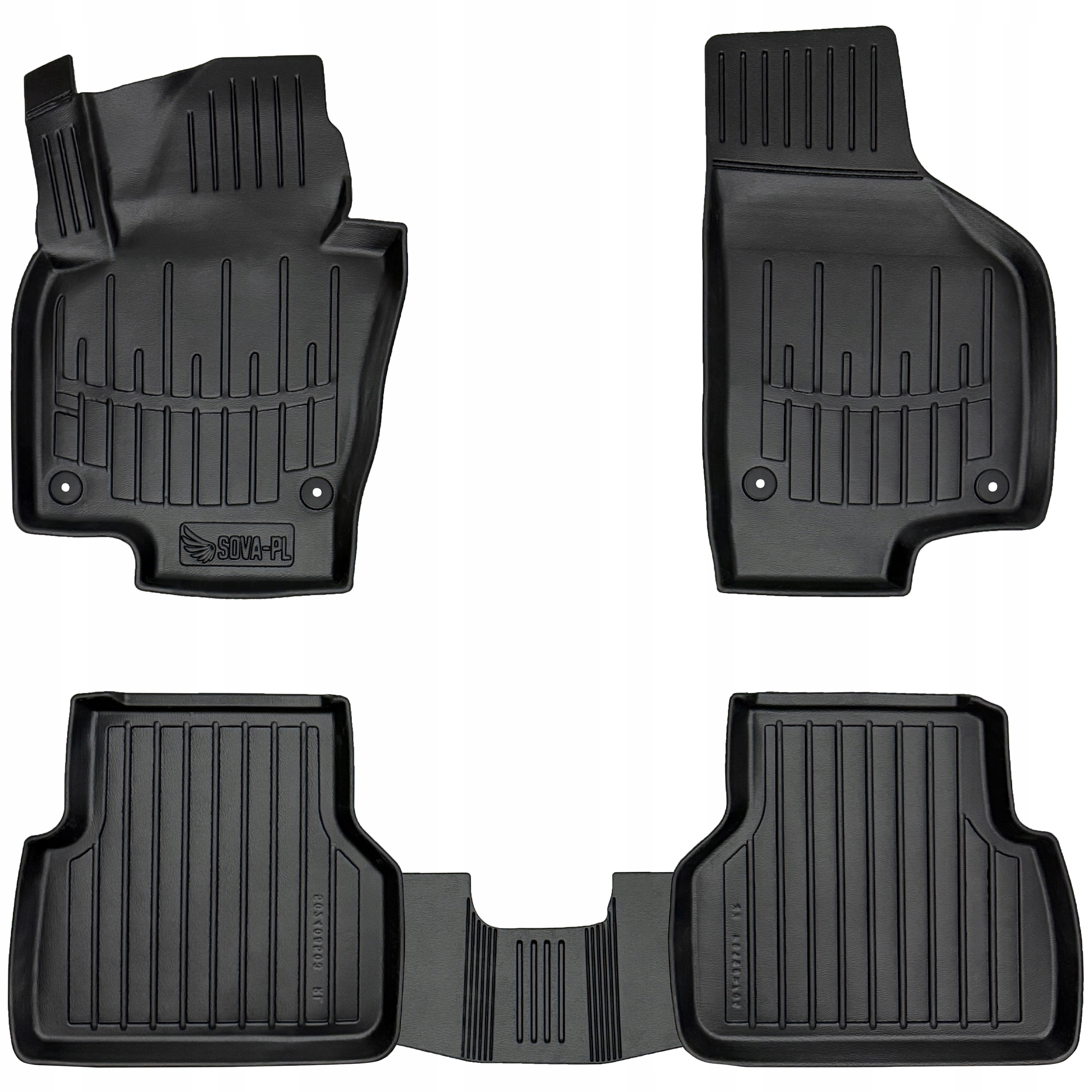 Dywaniki gumowe(TPE) Vw Tiguan 1 (2007-2016)