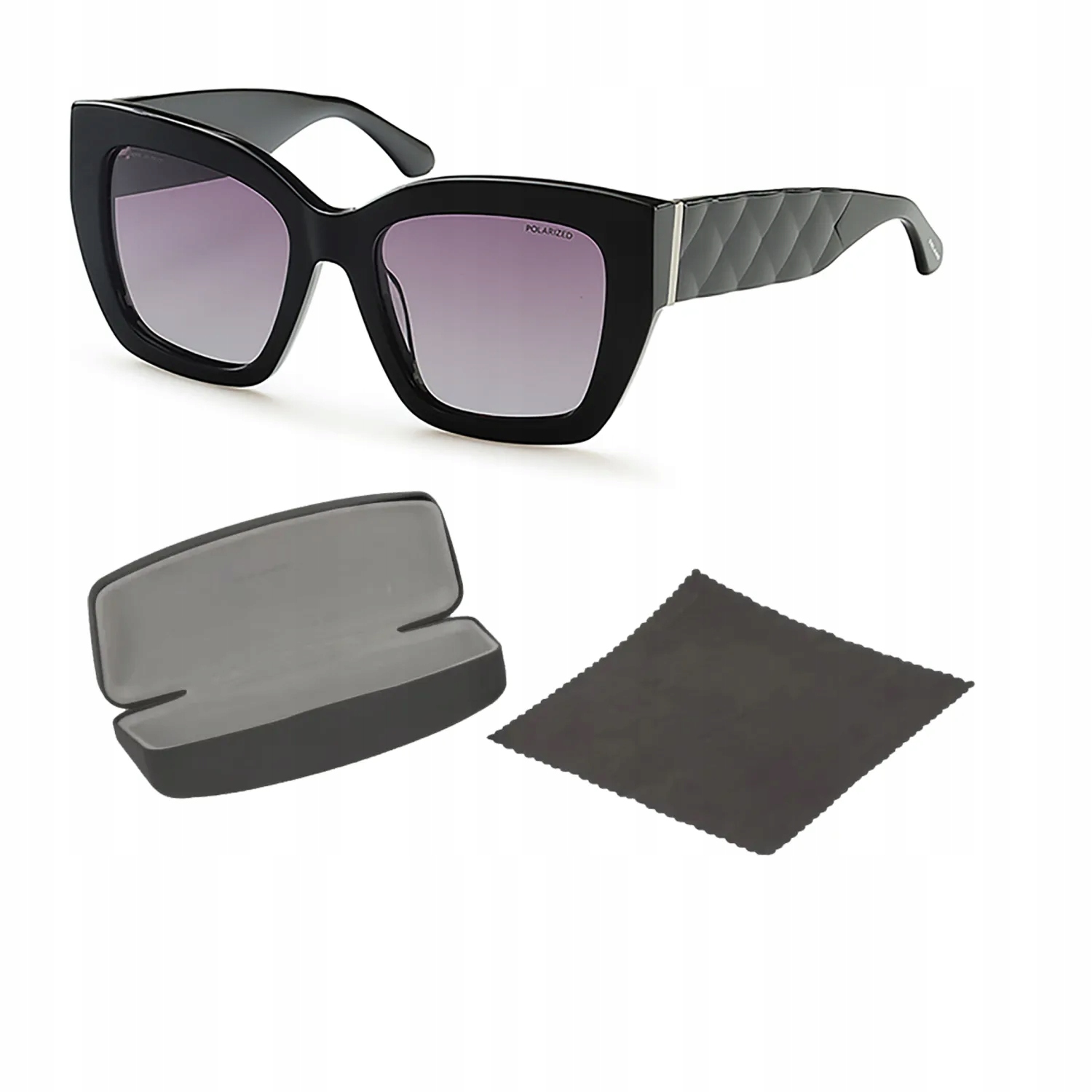 Solano SS90203A Černé dámské polarizační sluneční brýle