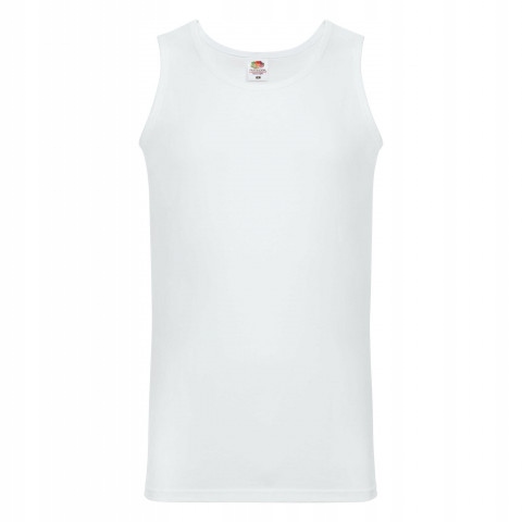 TANK TOP KOSZULKA NA RAMIĄCZKACH MĘSKA Biały 3XL