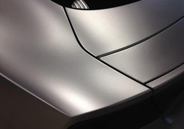 FOLIA CHROM MAT PERŁA SREBRNA SATYNA 50x152cm Producent New Vision