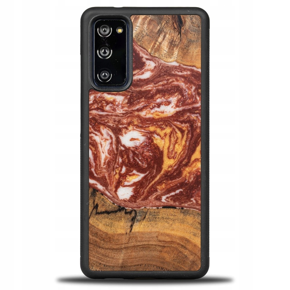 Pouzdro Bewood Unikátní pro Samsung Galaxy S20 Fe Planety Mars