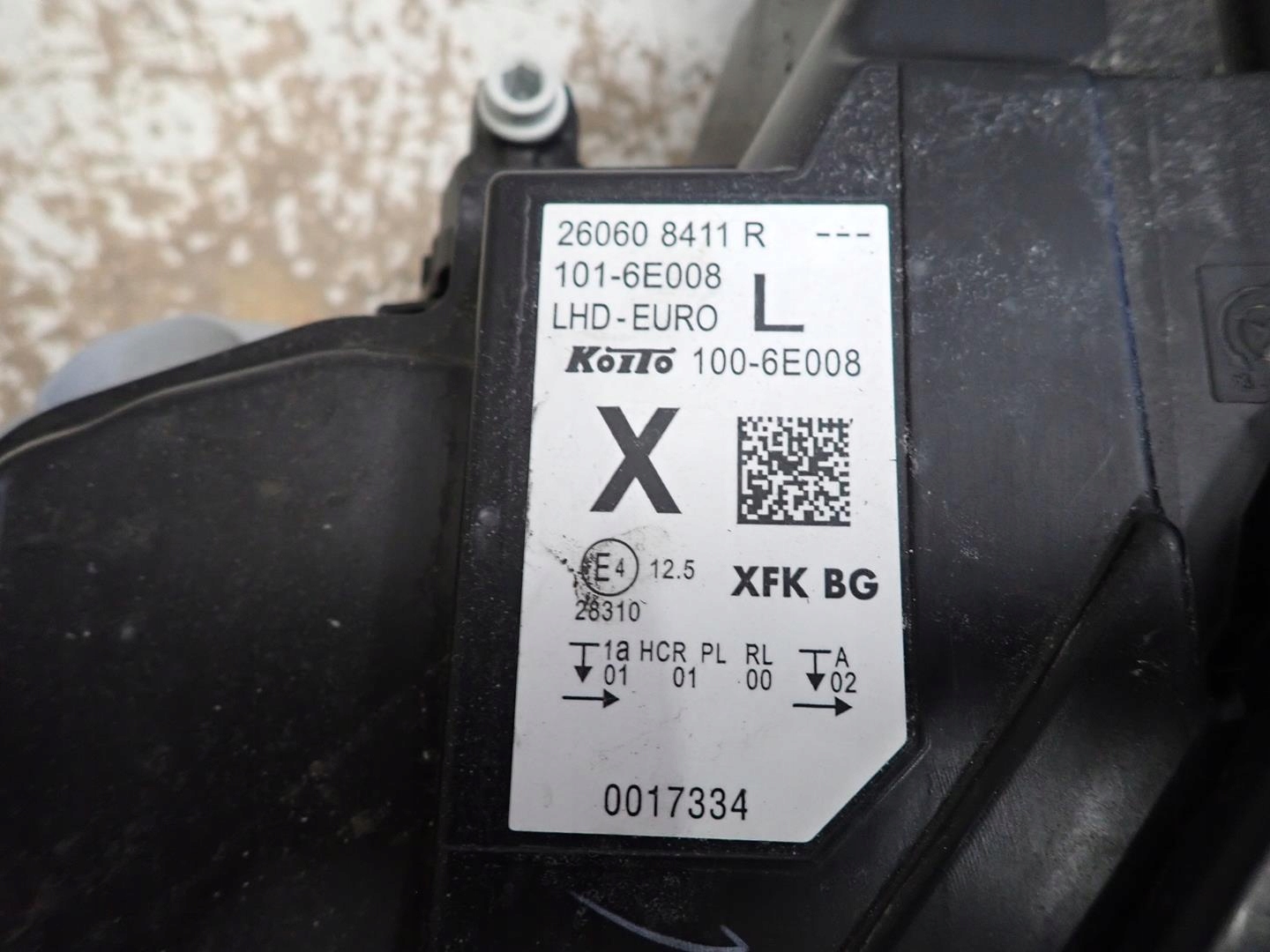 light front front left RENAULT KANGOO IV 2021- 260608411