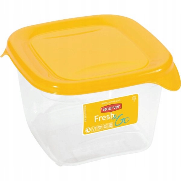 

Pojemnik na żywność 450 ml Fresh&go żółty 5828