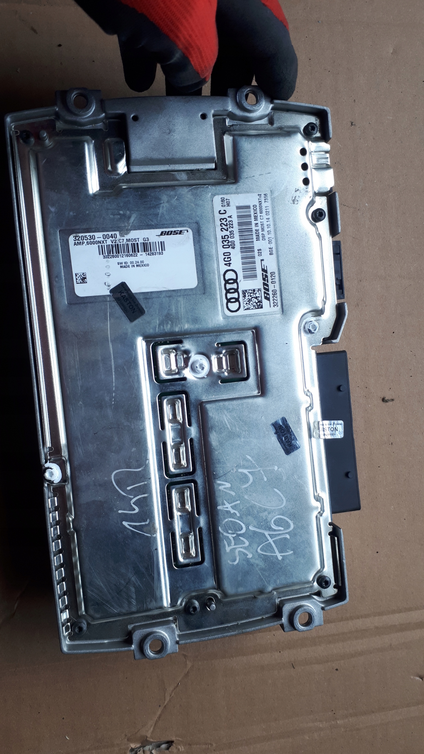 A6 C7 amplifier BOSE 4G0035223C