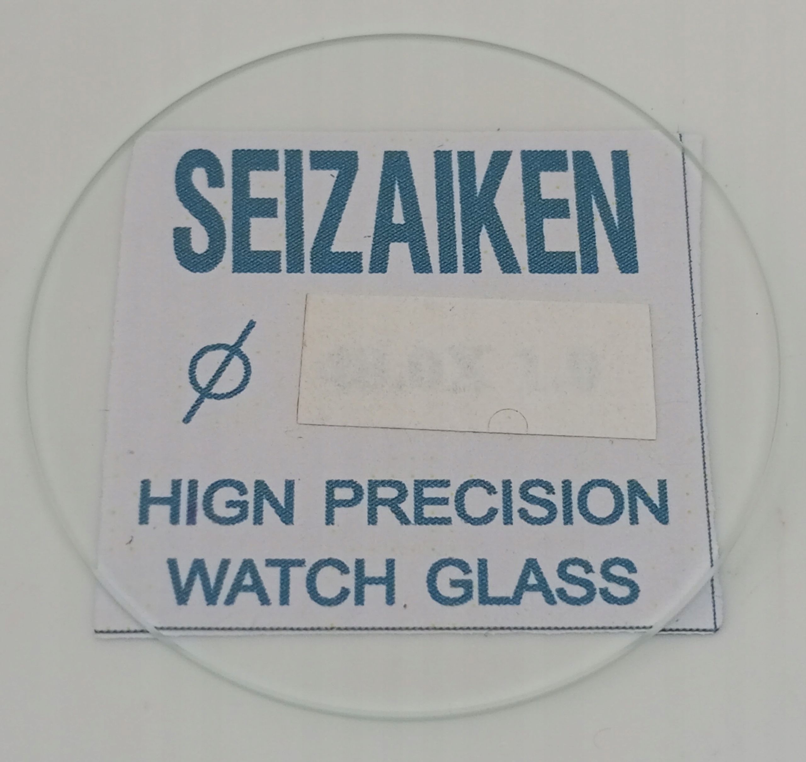 SZKŁO SZKIEŁKO DO ZEGARKA PŁASKIE GRUBOŚĆ 1 MM ŚREDNICA 43,5 MM