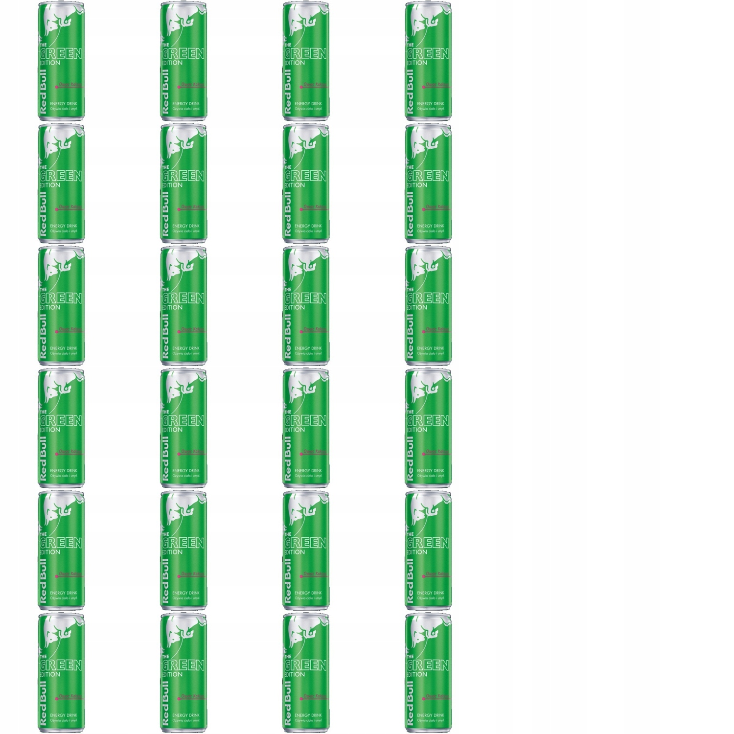 24x 250ml Red Bull the green edition napój energetyczny Zgrzewka