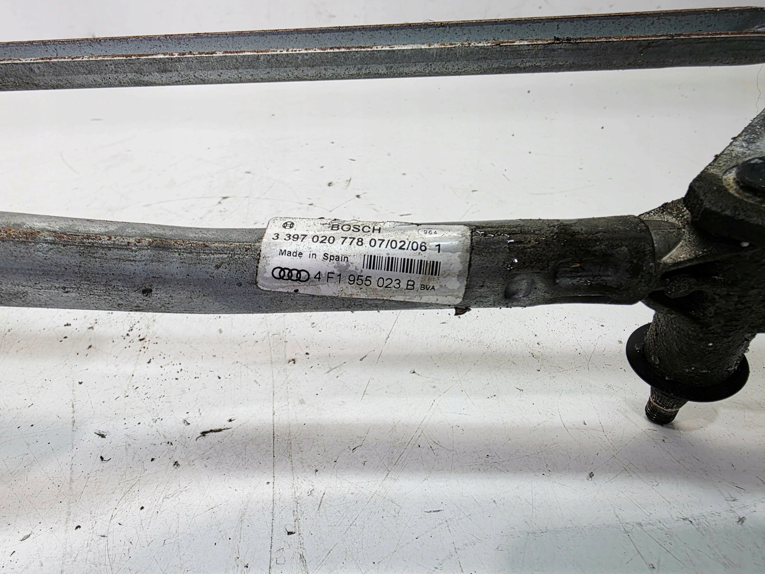 mechanism engine of wipers front AUDI A6 C6 4F1955119 4F1955023B
