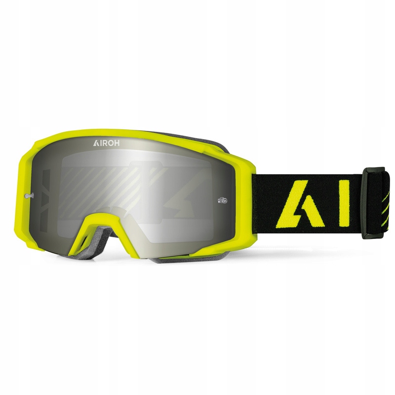 Okuliare Airoh Blast XR1 Yellow Matt Silver Mirrored (1 Sklo V Balení)