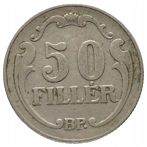 61748. Węgry, 50 fillerów, 1926r.
