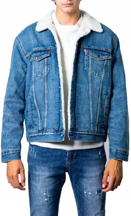 122. MĘSKA KURTKA SHERPA JEANS *** LEVI'S *** XXL