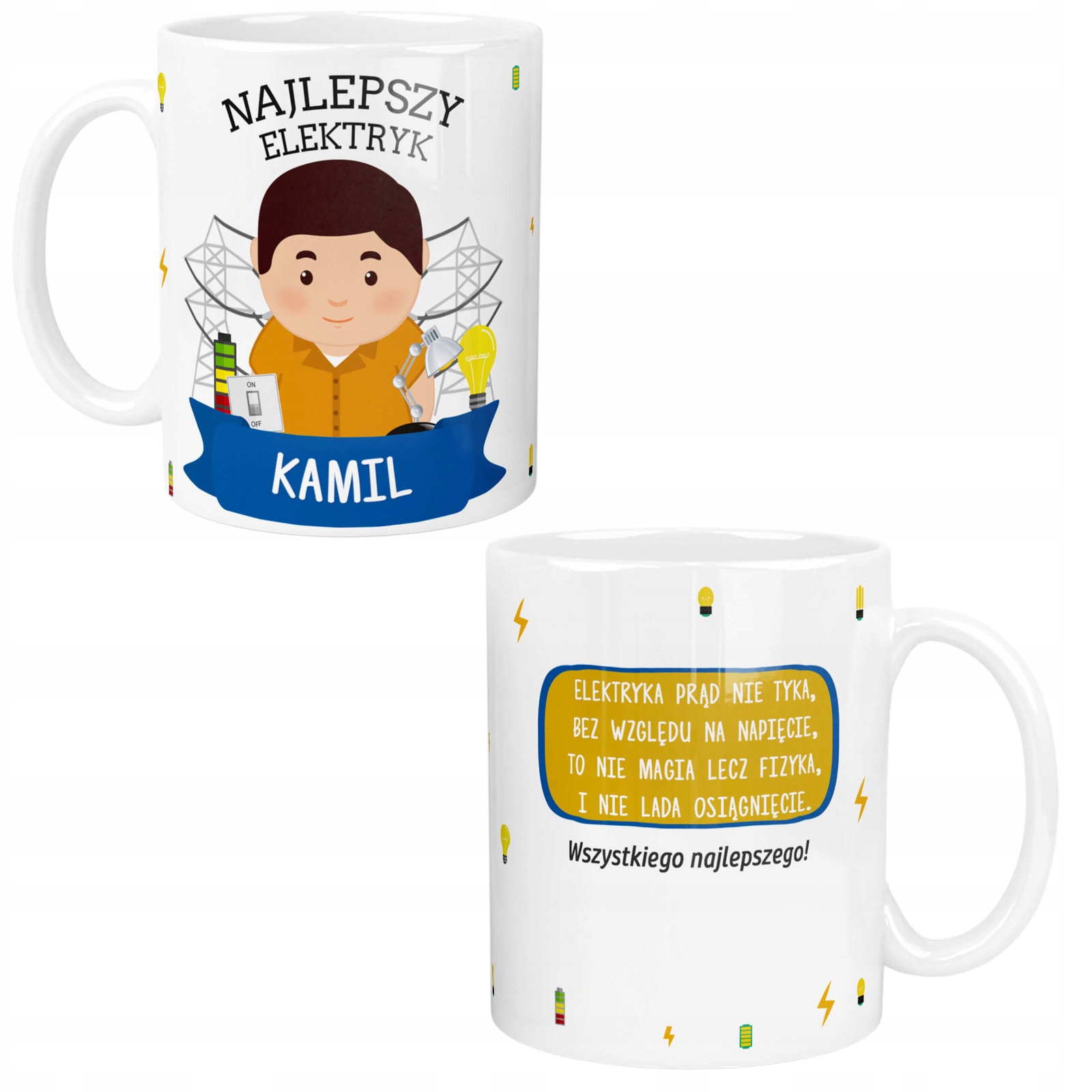 

Kubek dla Elektryka Personalizowany