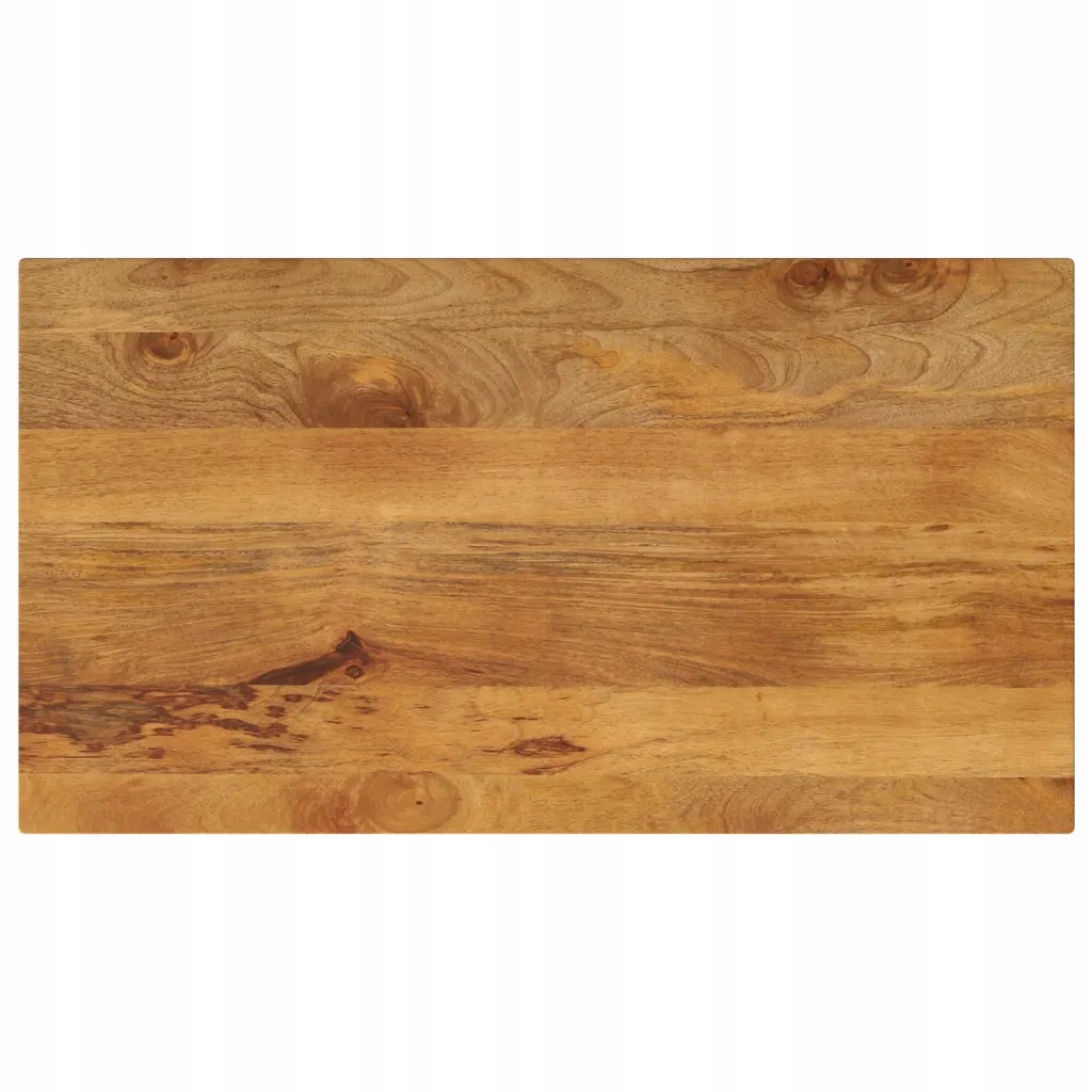 Obdĺžniková stolová doska 120x50x2,5 cm masívne mangové drevo