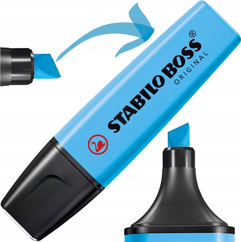 Zakreślacz niebieski Stabilo Boss 70/31 EAN (GTIN) 4006381333634