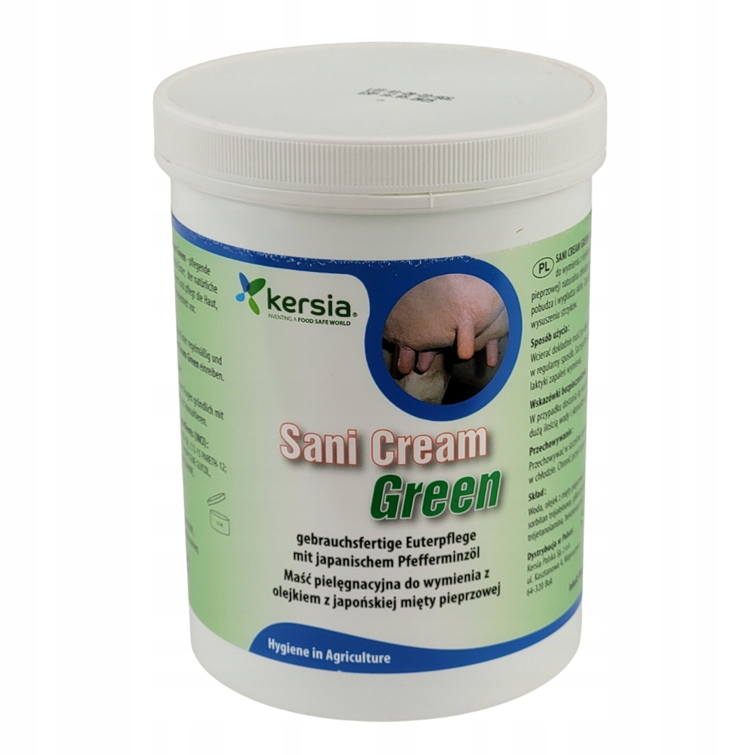 Maść do wymion Sani Cream Green 1kg