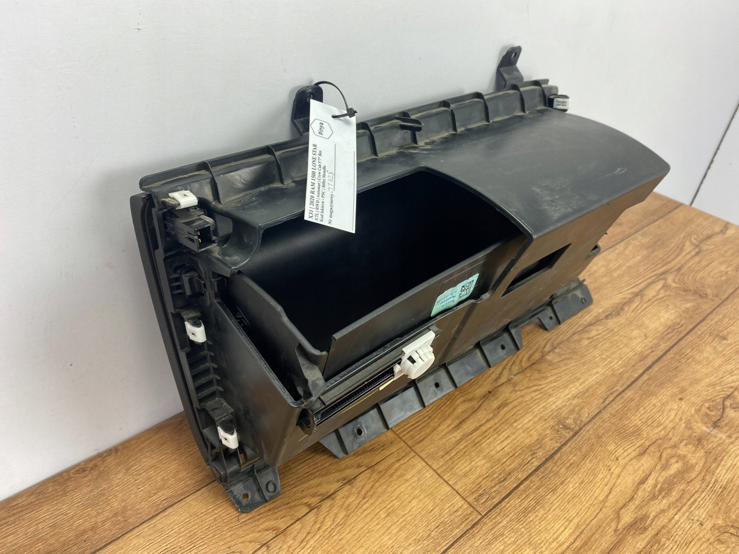 Boîte a gant passager Passegers du tableau de bord Dodge Ram 1500 2019+