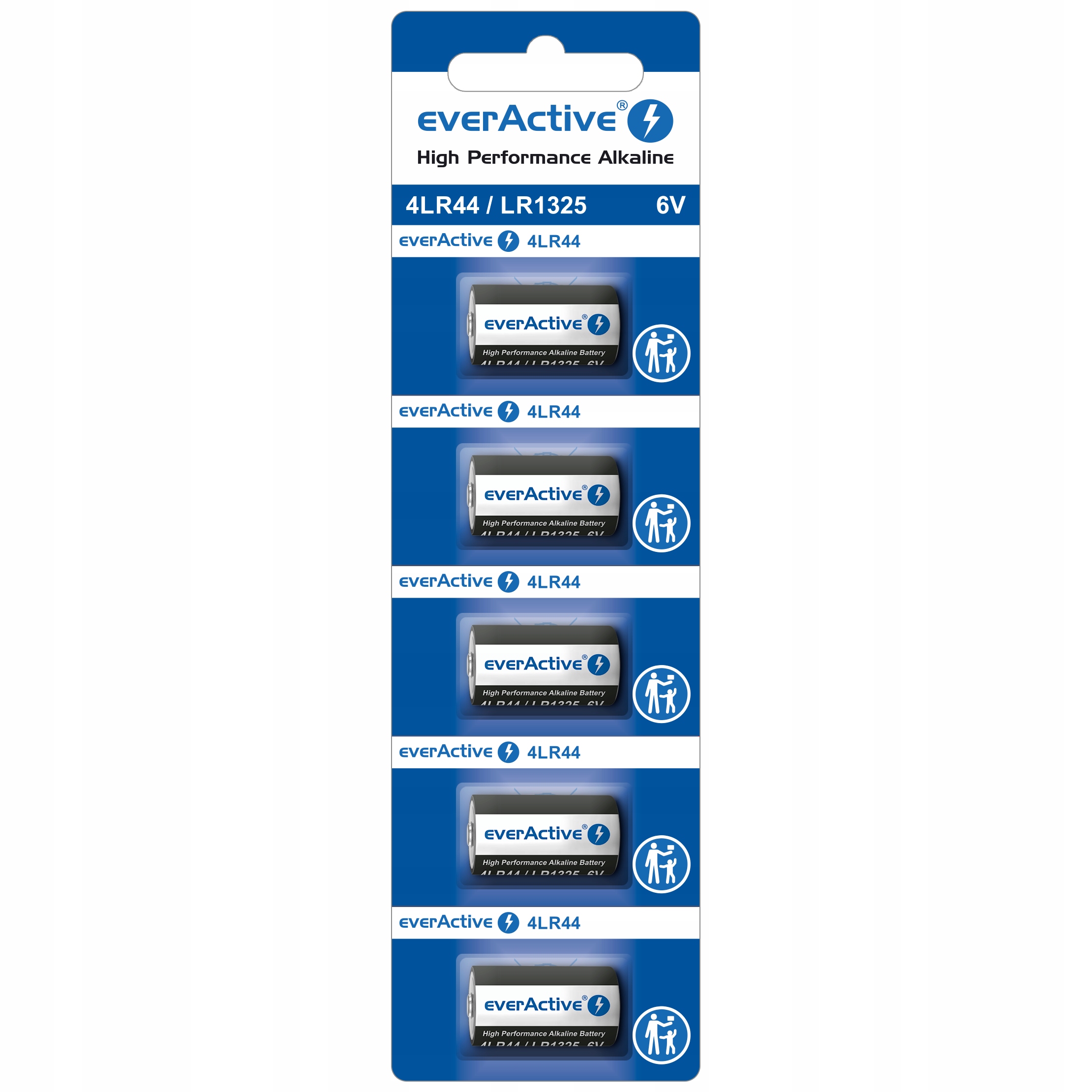 EverActive Bateria alkaliczna LR44/LR1325/544A blister 5 szt.