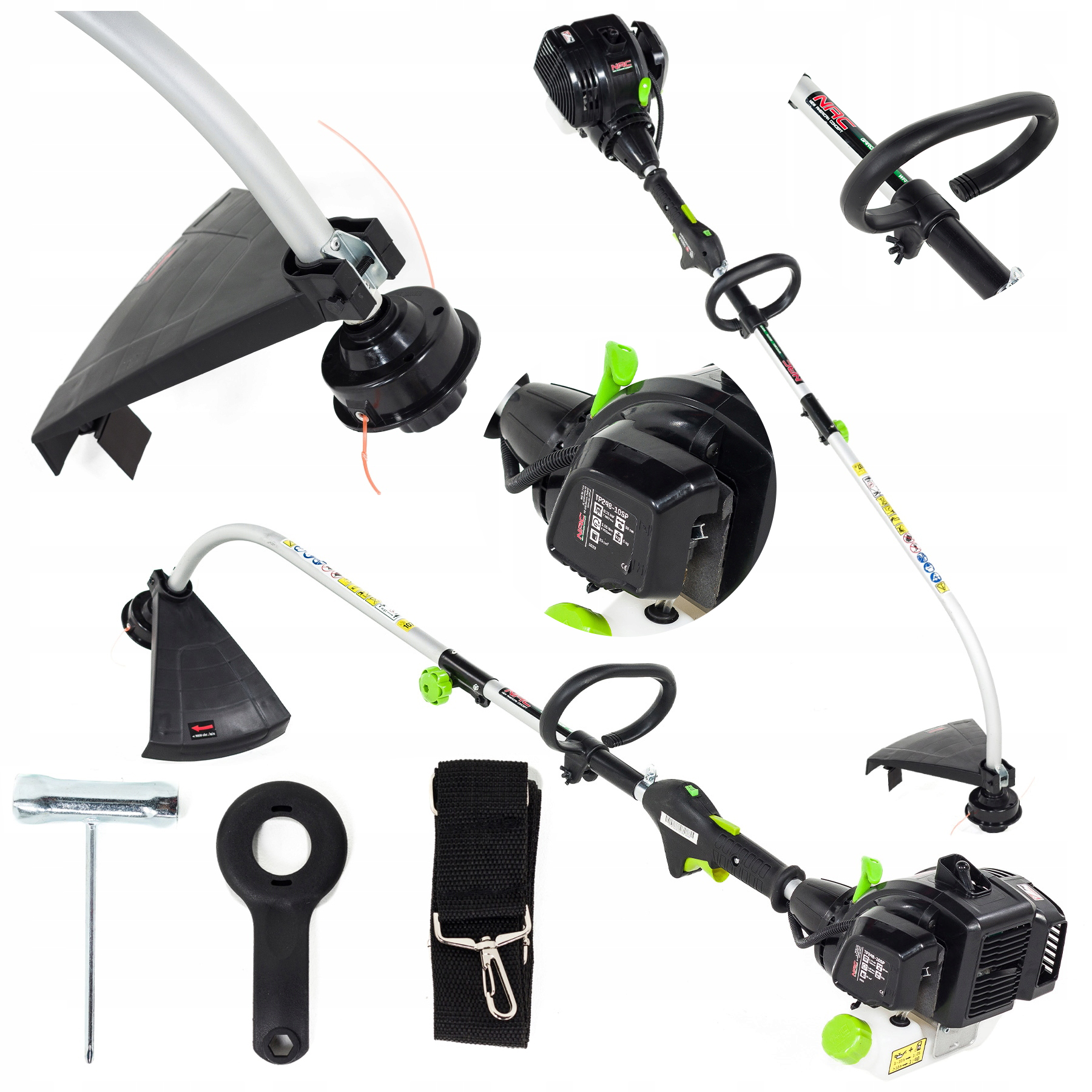 Lekka Podkaszarka Kosa Spalinowa Nac TP248-10SP 25CM3 Głowica Żyłkowa Pas