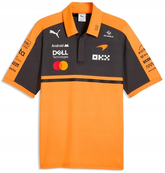 Polokošile McLaren F1 2026 Team Oranžová r.XL