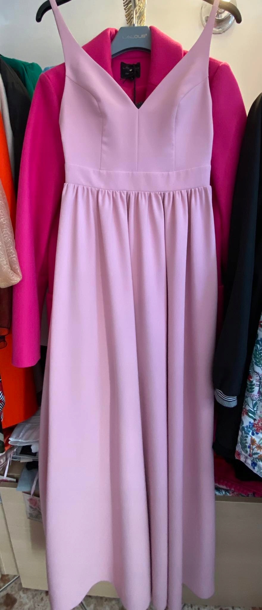 Šaty Emo Barva Pudrová Růžová vel. 34