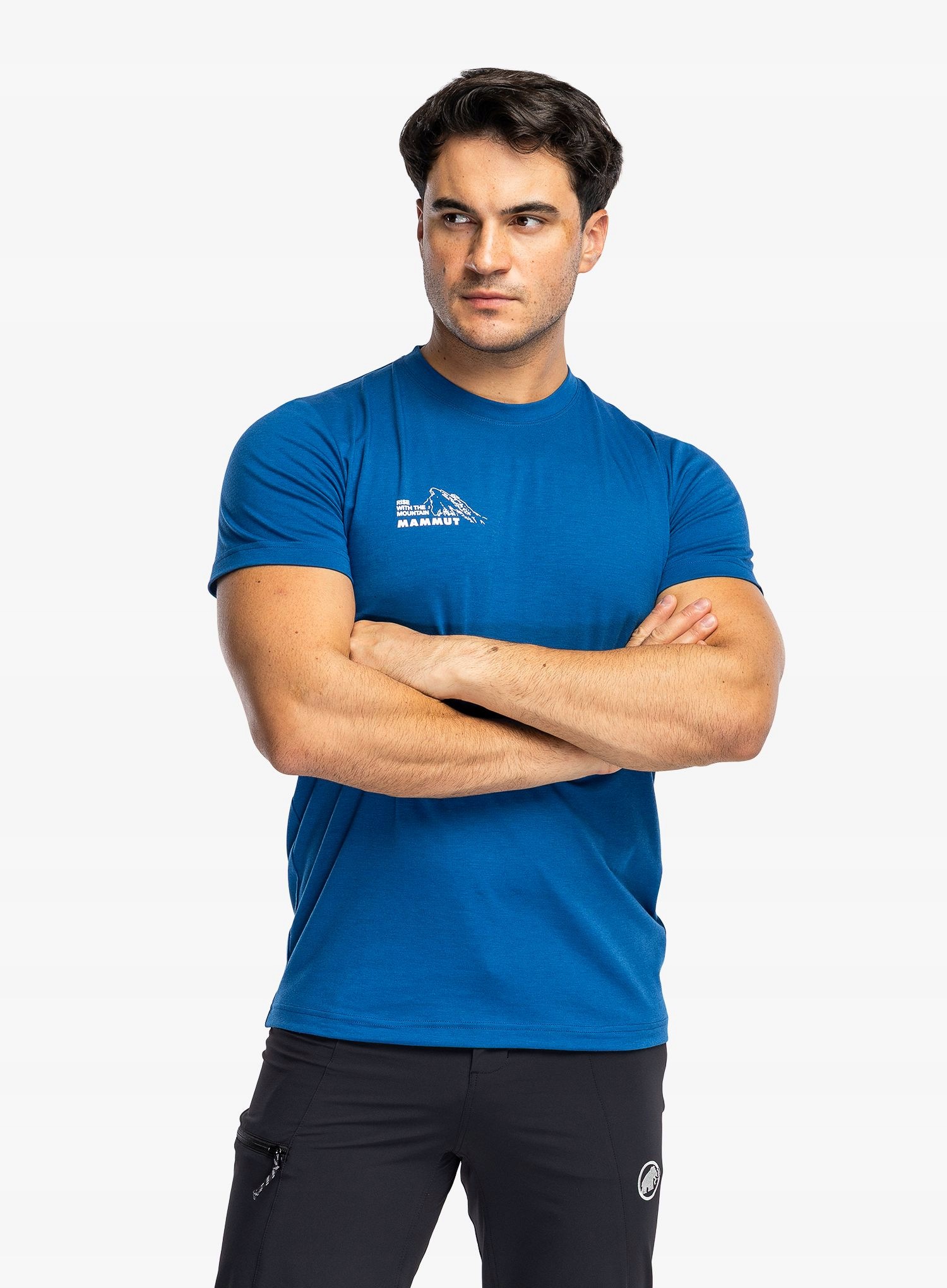 Rychleschnoucí tričko Mammut Mountain T-Shirt Bluemlisalphorn tschiel L