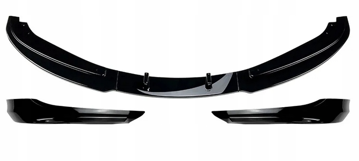 Dokładka zderzaka przedni SPLITTER CZARNY POŁYSK BMW E90 E91 LIFT 2008-2012 EAN (GTIN) 5900166010729