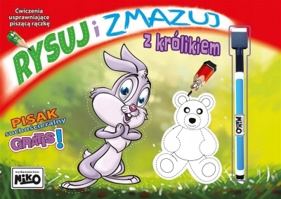 

Rysuj i zmazuj z królikiem