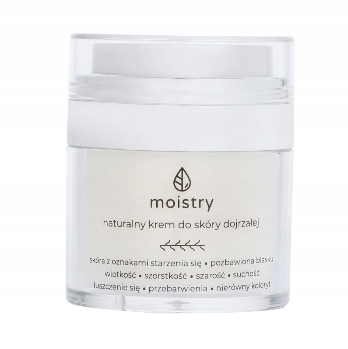Naturalny krem do skóry dojrzałej Moistry