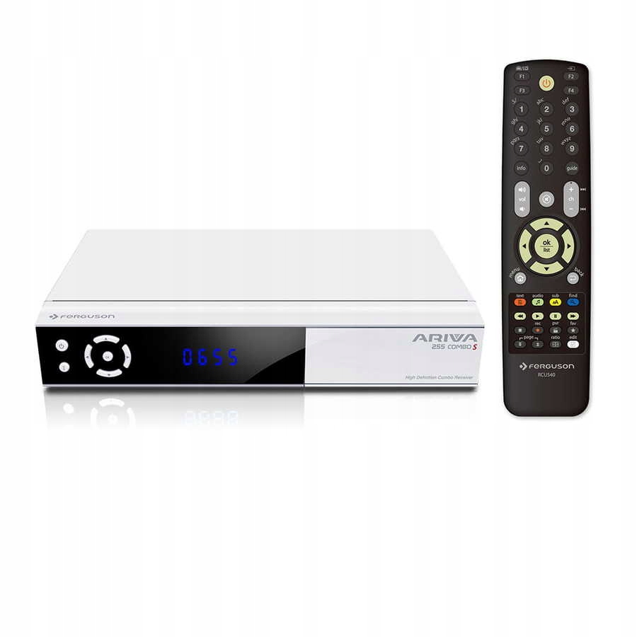 TUNER DEKODER FERGUSON ARIVA 255 COMBO S WHITE