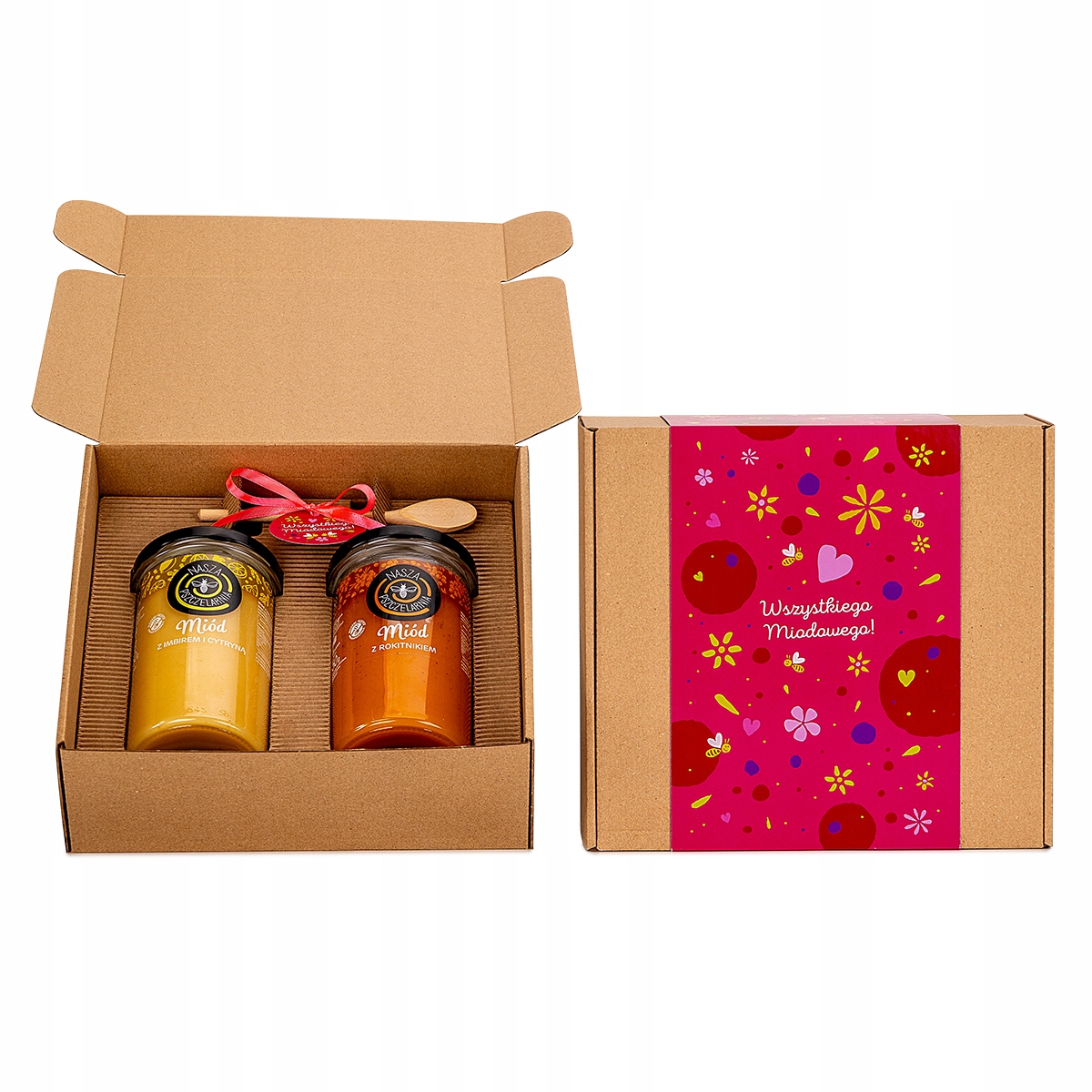 Duży Zestaw Na Każdą Okazję 2x Miód 650g Do Wyboru