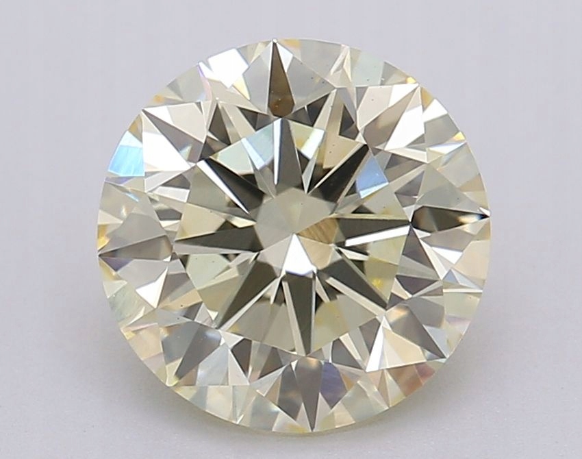 Diament laboratoryjny kolorowy 2.03ct ROUND Fancy Light Yellow VS1 (IGI)