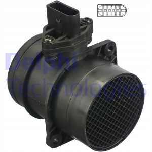 PRZEPŁYWOMIERZ POWIETRZA AF10266-12B1 DELPHI AUDI Stan opakowania oryginalne