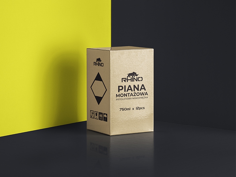 PIANKA NISKOPRĘŻNA Pistoletowa 750ml CAŁOROCZNA PIANA MONTAŻOWA Pojemność 750 ml