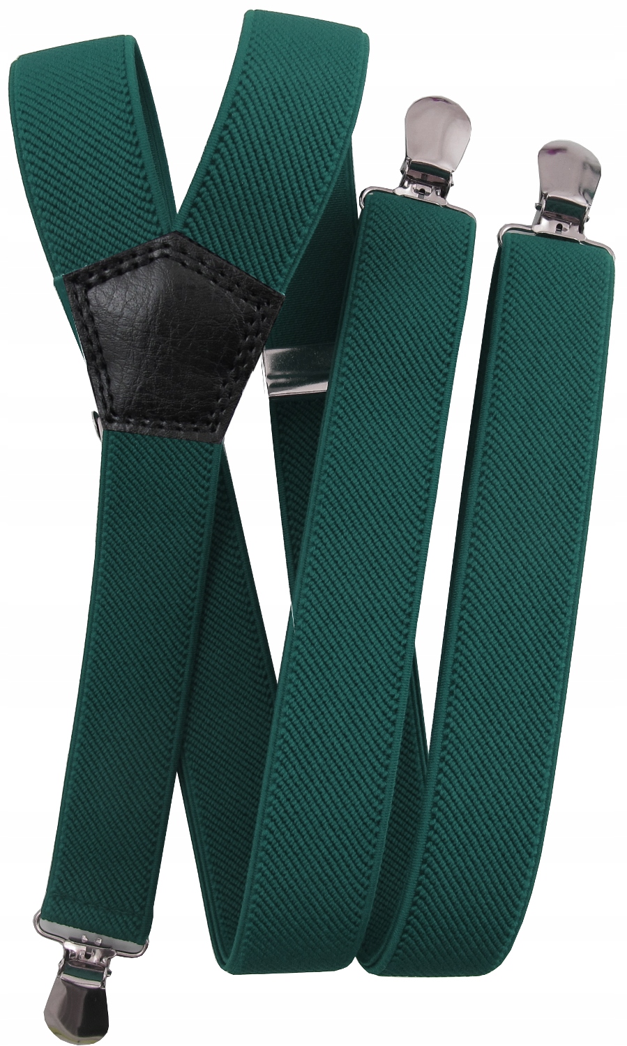 SZELKI MĘSKIE BUTELKOWA ZIELEŃ 2,5 cm.