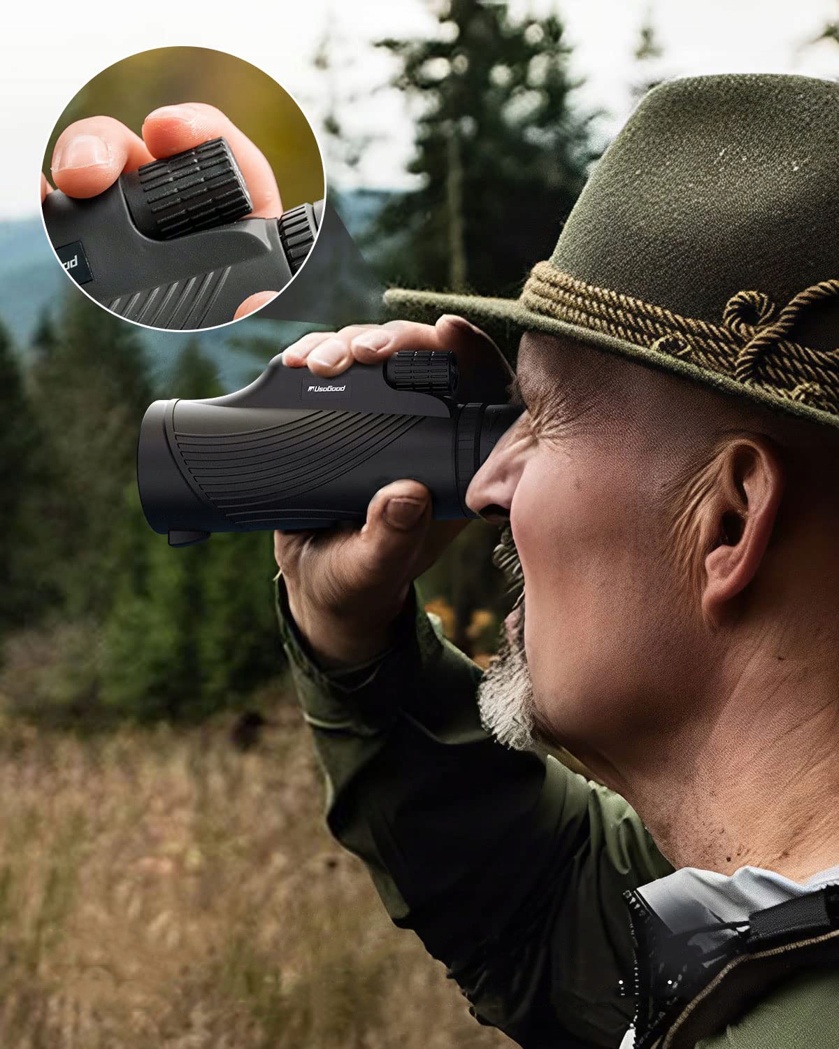 LORNETKA 10x42 SURVIVAL DZIEŃ NOC MYŚLIWSKA BAK-4 AT33 Stan opakowania oryginalne