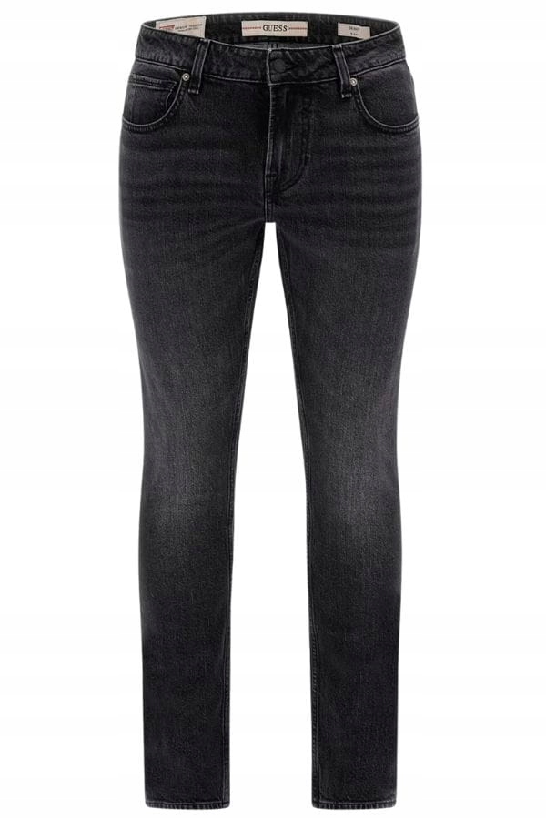 Pánské kalhoty Guess M3BAN1 D55S1 Rebs Rebels černé Pants: 31/30