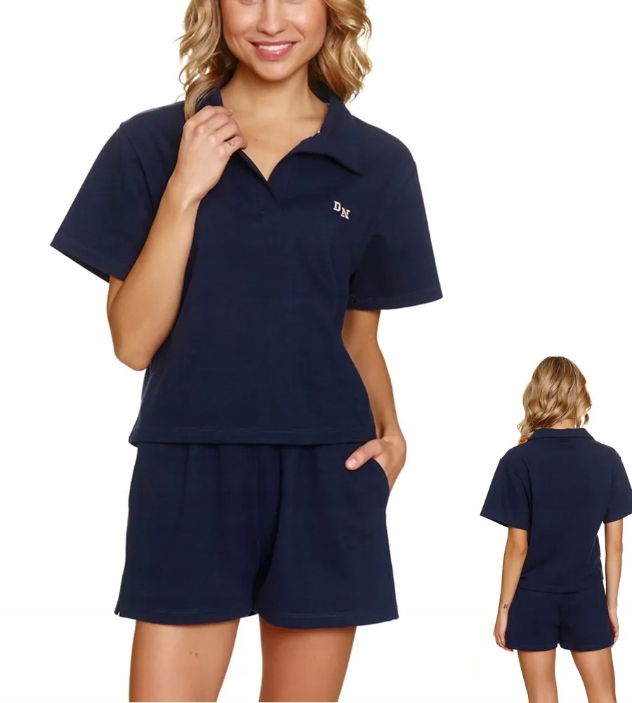 Dámské pyžamo Doctor Nap 7215 XL 42 Tmavě modrá