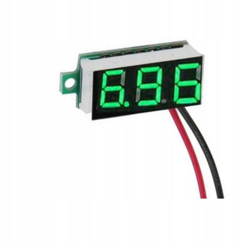 

Moduł woltomierz voltomierz 3-30V Led zielony