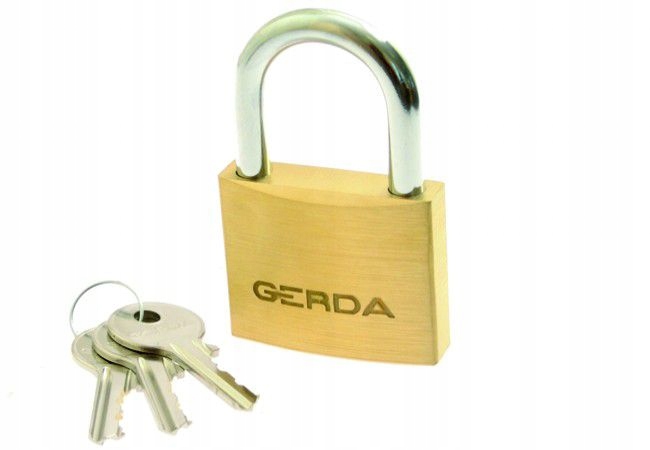 

Kłódka 40 Gerda KD-WA-104 3 klucze