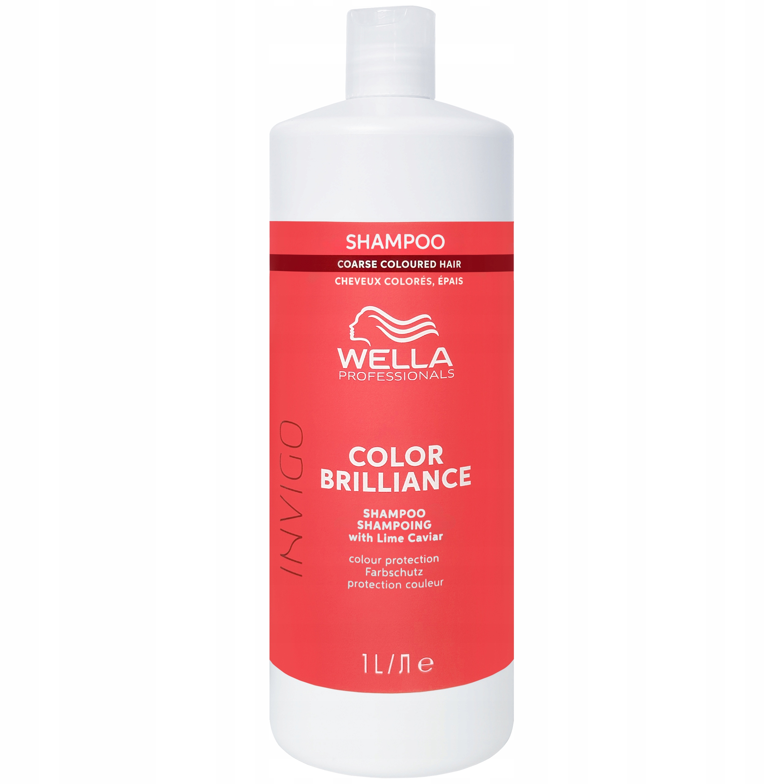 Wella Invigo Color Brilliance šampon pro husté barvené vlasy, 1000 ml