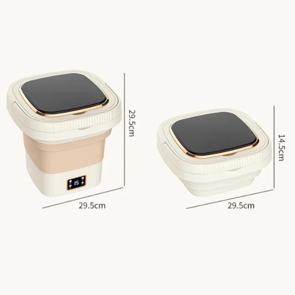 MINI PRALKA TURYSTYCZNA SKŁADANA PRZENOŚNA AUTOMATYCZNA WIRNIKOWA 9 LITRÓW Model 8273