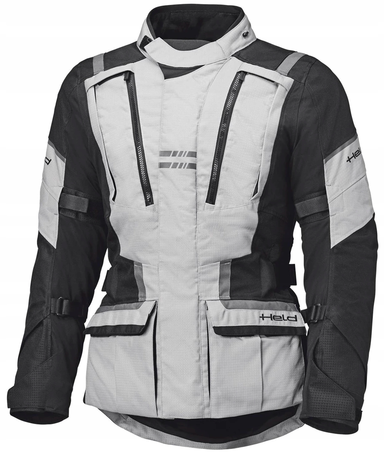 Hakuna Matata 3 Grey Čierna Pánska Textilná Motocyklová Bunda Šedá Čierna