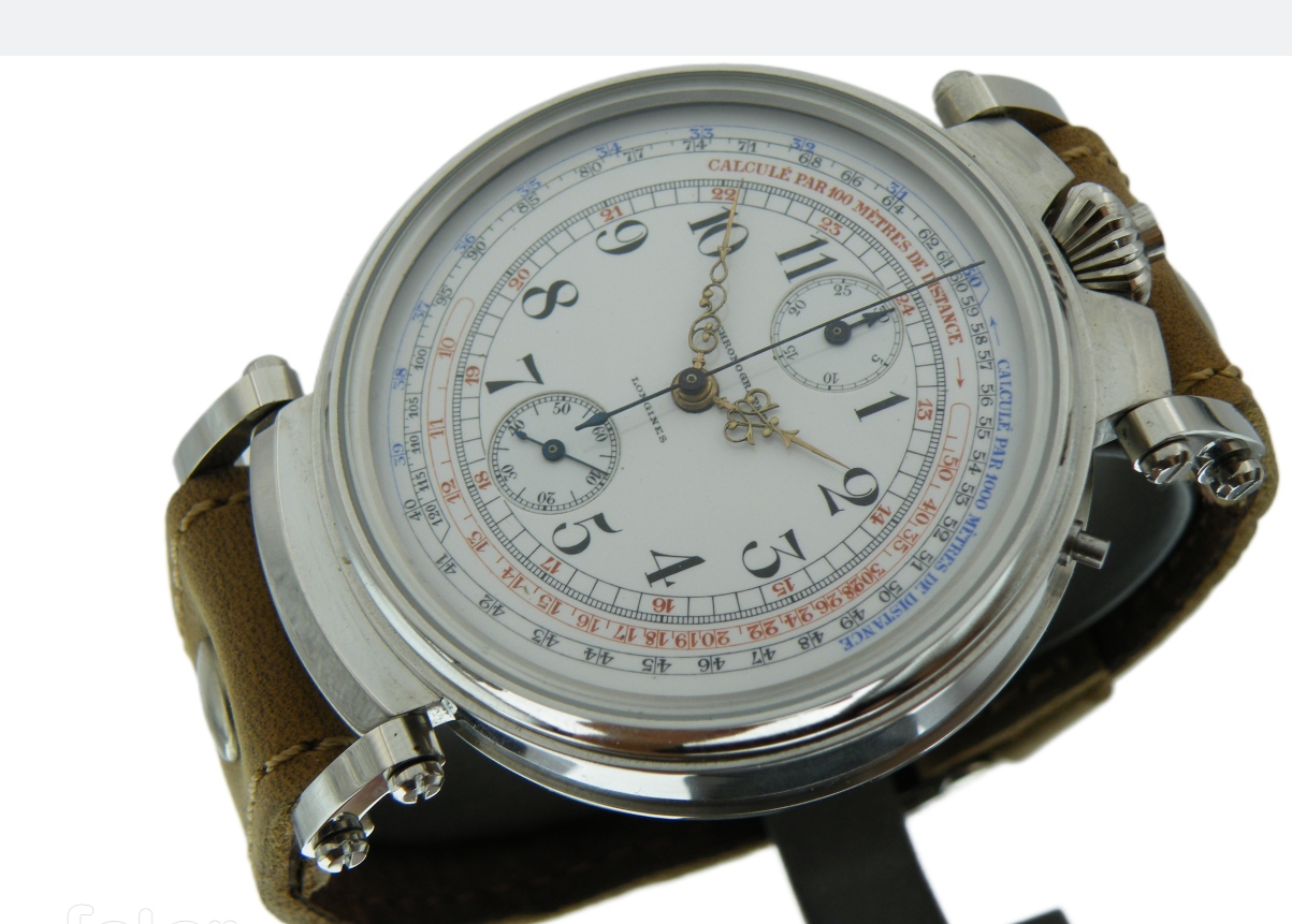 Longines Chronograf Piękna Pasówka