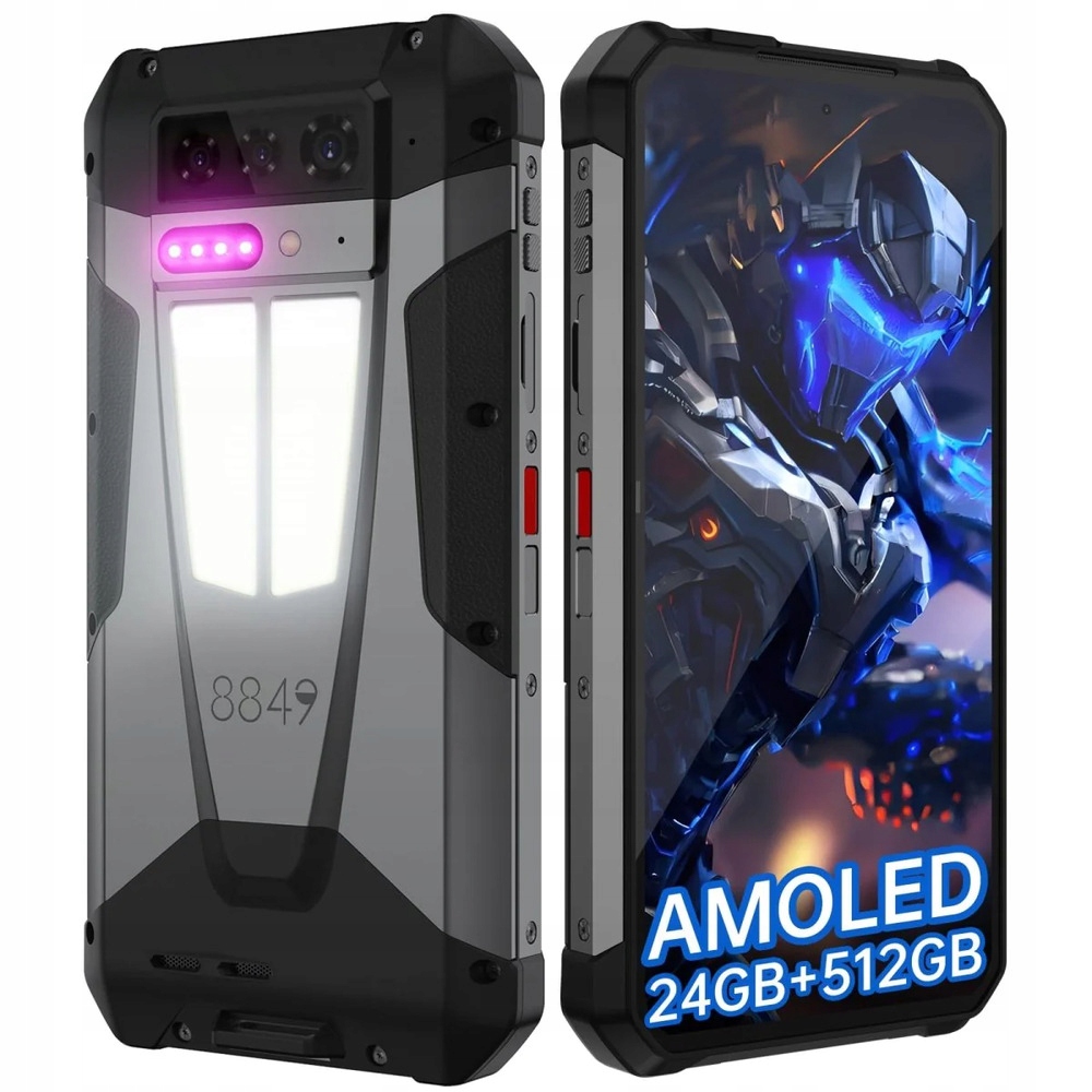 Pancéřový smartphone Unihertz Tank 4 24GB Ram (12+12) 512GB 11600mAh 5G Andr15