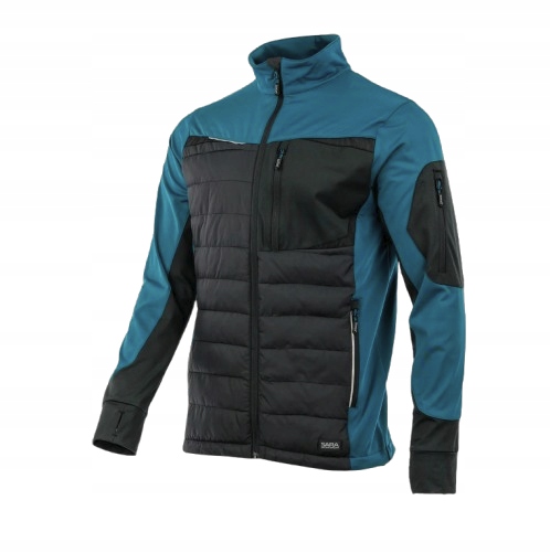 Bluza Hybrydowa, Robocza Rozpinana Comfort Plus Sara petrol r. XL