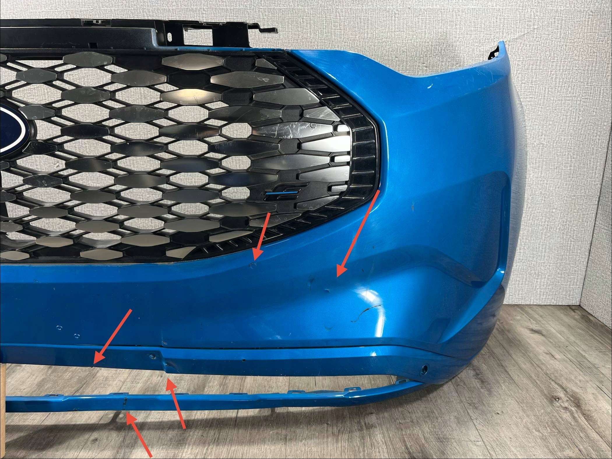 FORD E-TRANSIT CUSTOM II 2 MK2 2023 -> bumper front PZ31-17F003-F