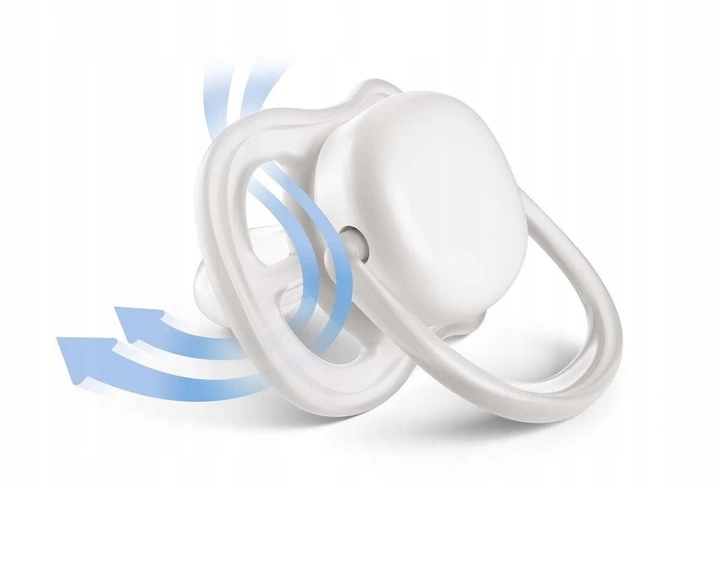 PHILIPS AVENT SMOCZEK ULTRA SOFT 0M+ 0-6M ODDYCHAJĄCY + ETUI Rodzaj ortodontyczny