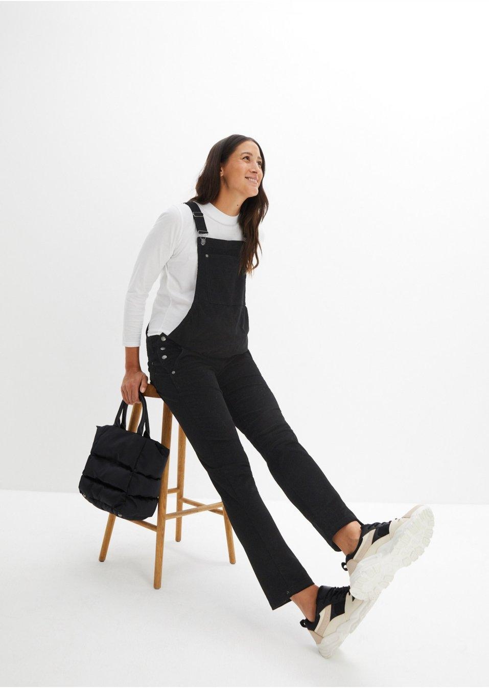 OGRODNICZKI CIĄŻOWE BONPRIX 34 Materiał dominujący bawełna