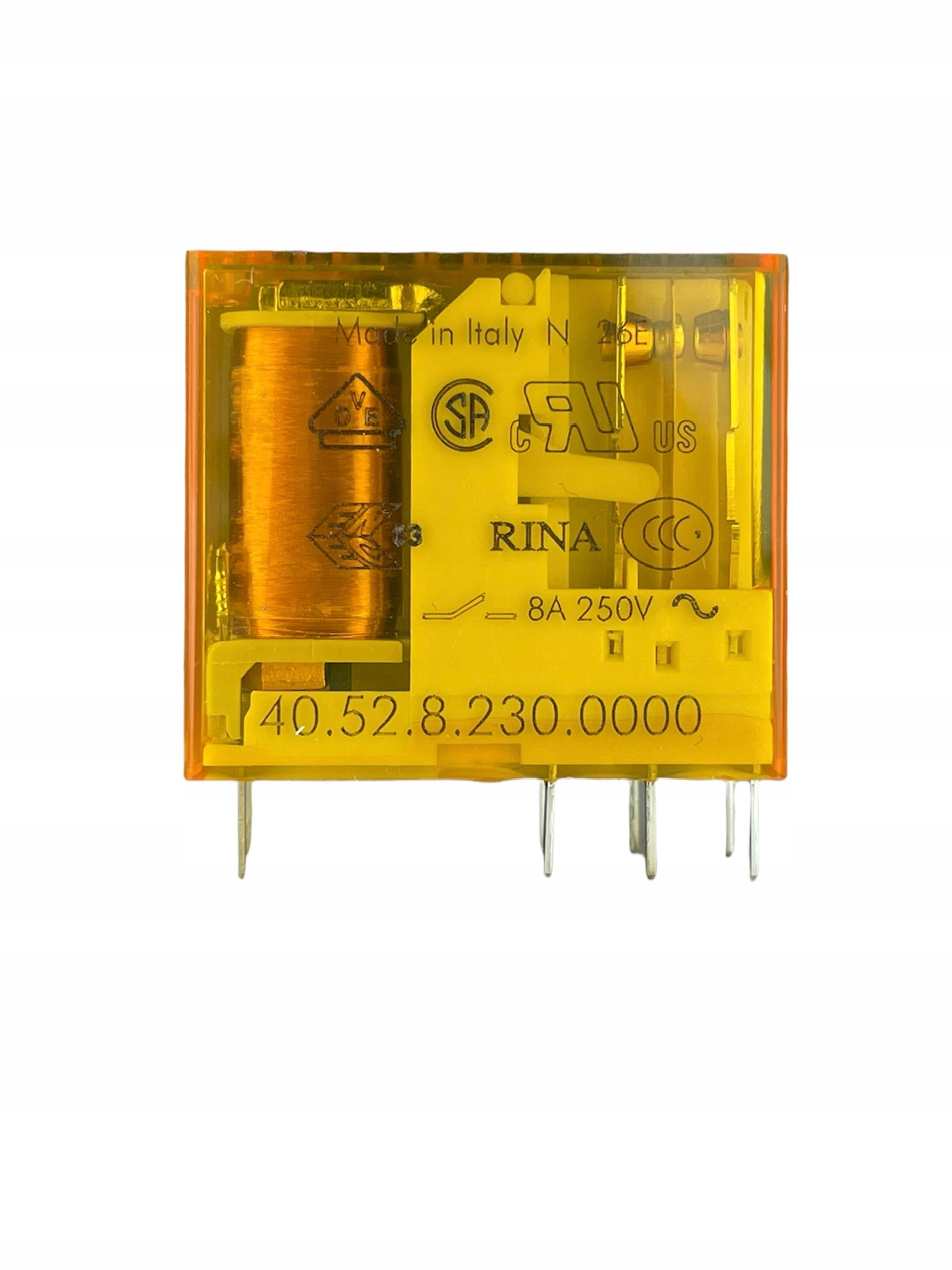 PRZEKAŹNIK 230VAC 2x8A FINDER 40.52.8.230.0000